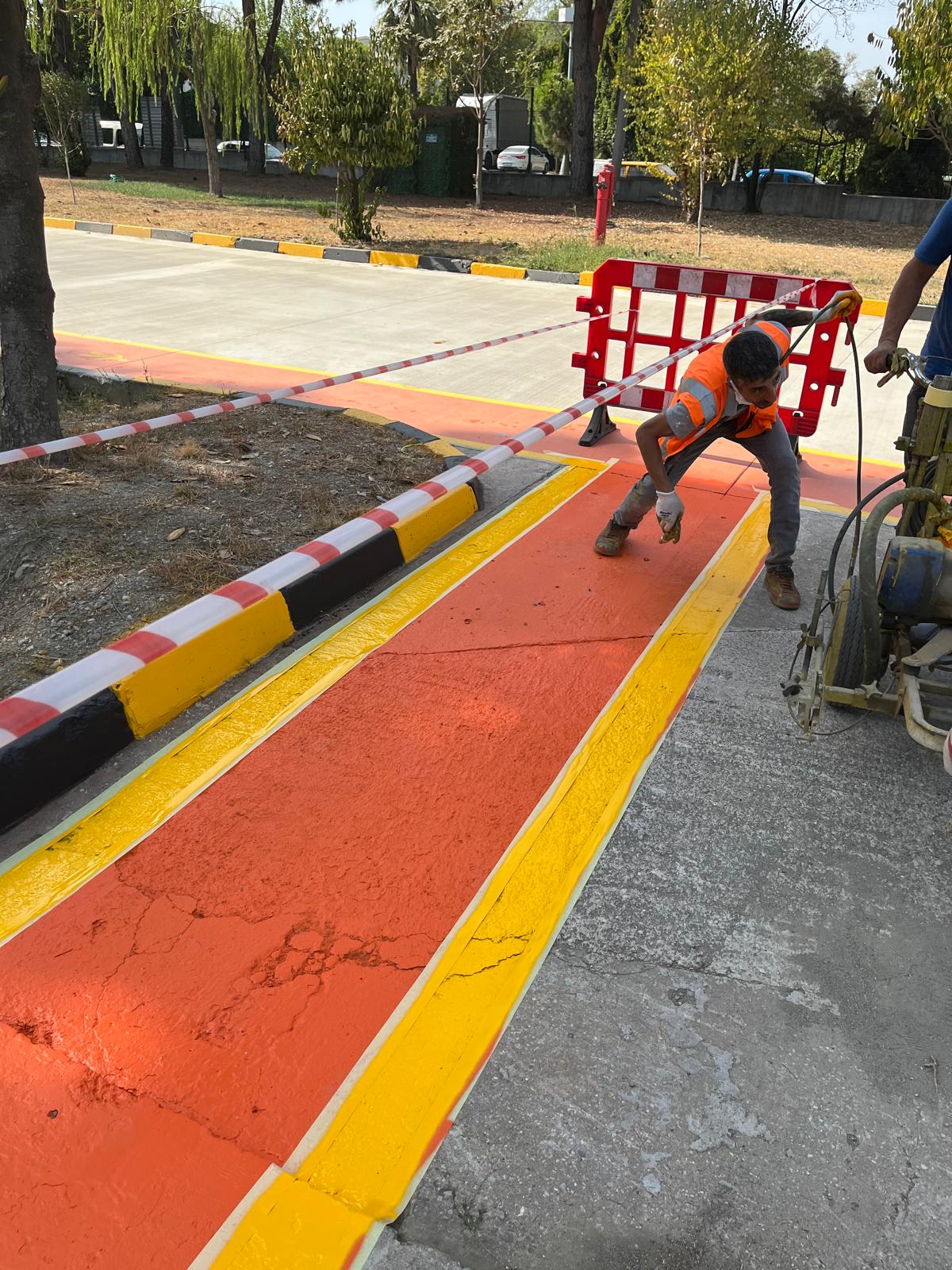 Manisa Yol Çizgi Trafik Uygulamaları